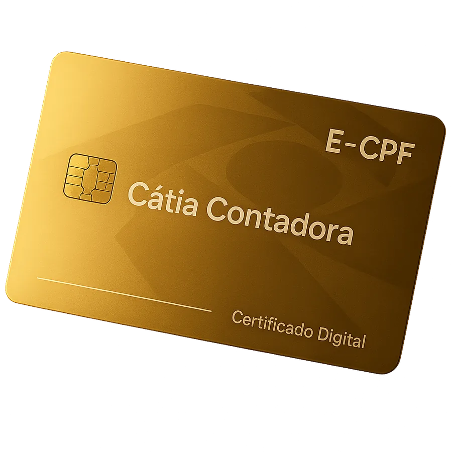 Cartão E-CPF Queiroz Contabilidade